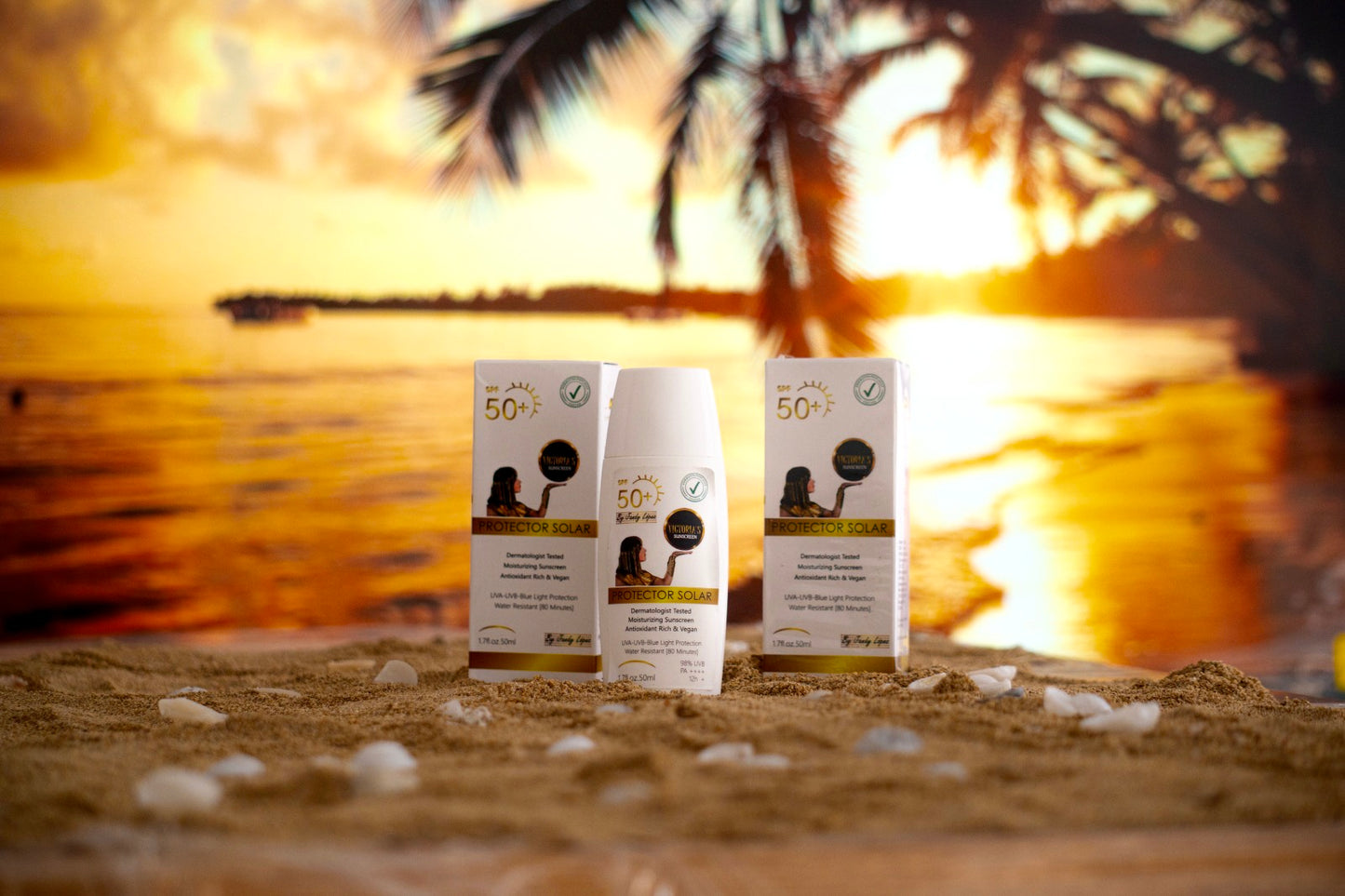 SPF 50 Facial Sunscreen Anti Acne Lightweight Protection