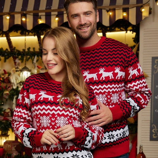 Fashion European And American Sweater New Couple Outfit / Suéter de moda europea y americana, nuevo atuendo para parejas