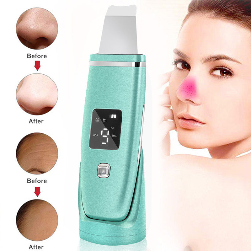 Ultrasonic Skin Scrubber Deep Pore Facial Cleaner